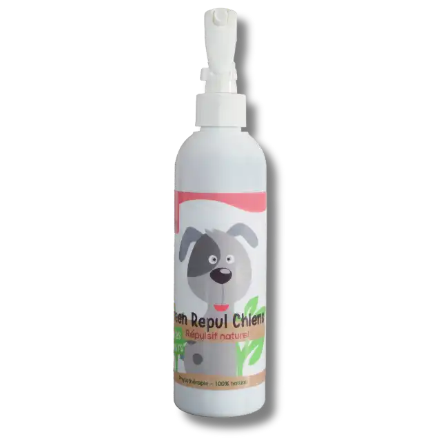 Spray répulsif naturel pour chien – protection contre puces, tiques et parasites